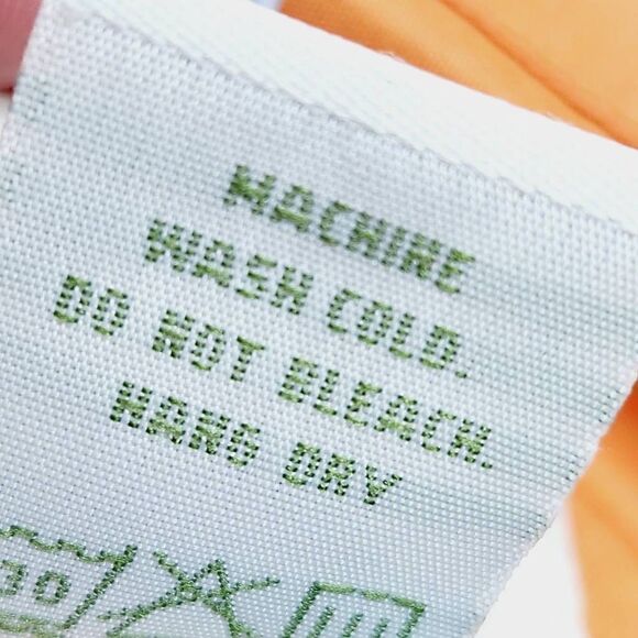 Orvis reversible button front jacket orange tan Size medium - Picture 11 of 12